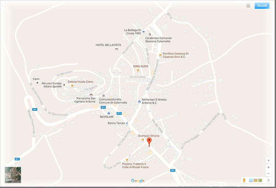 Google Maps Ufficio Traini Tecnosistem Srl